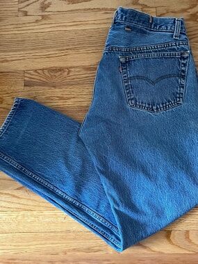 Vintage Levi’s 501 Red Tab 1980s 35x30 USA Iconic Western Americana Heritage